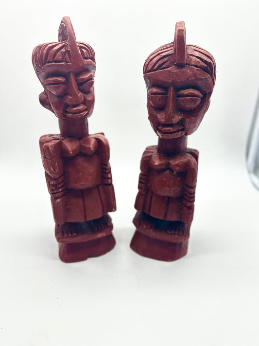 Ibeji Statue Set