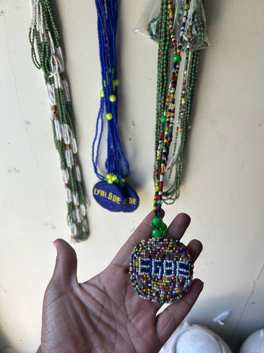 Egbe ileke with name pendent